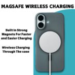 wireless charging compatible iphone 16 case