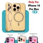Clear Matte iPhone 16 Pro Max Case