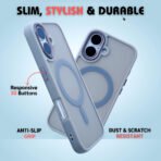 EVOCASE iPhone 16 Case – Anti-Yellowing and Scratch Resistant