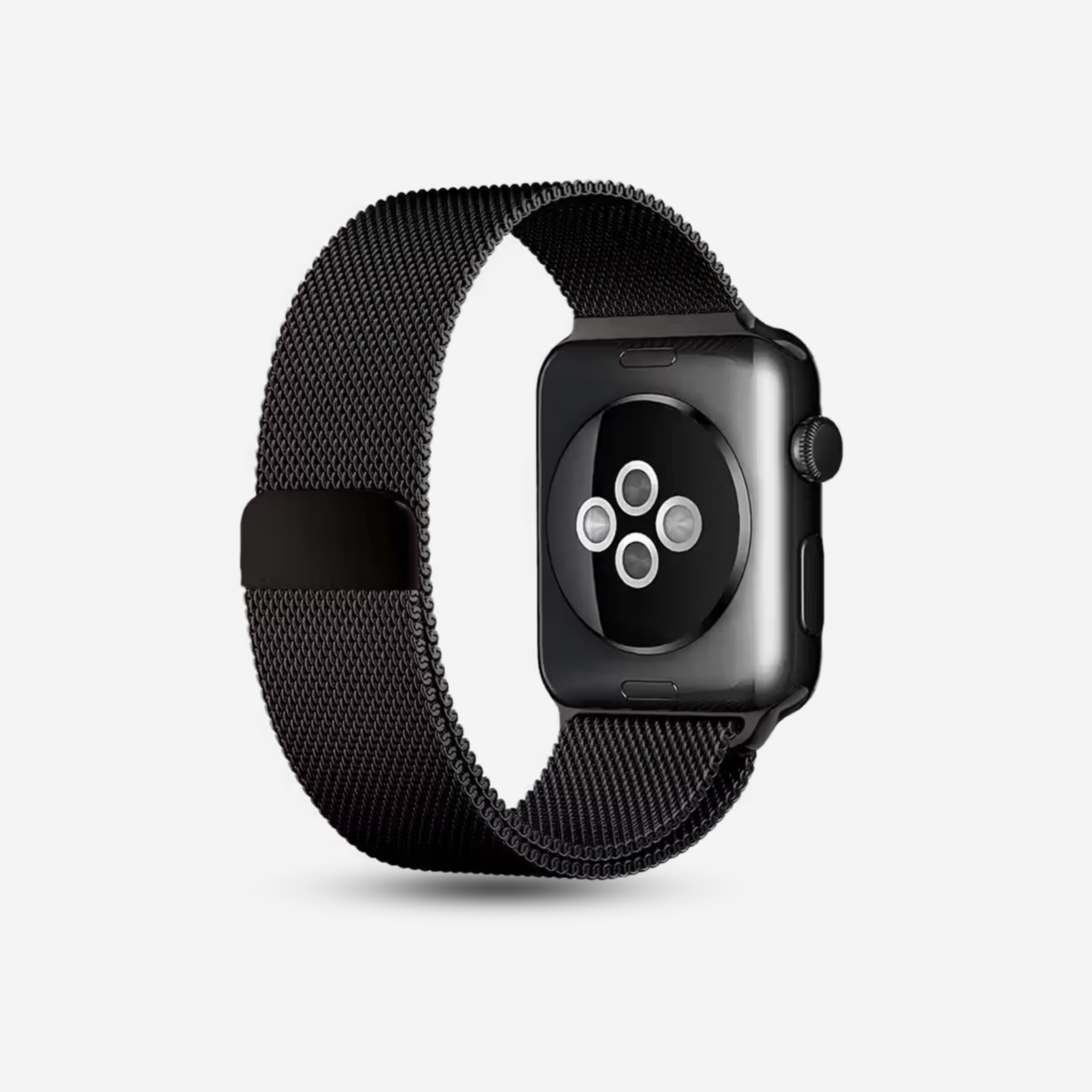Evocase Onyx milanese apple watch straps