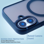 Rugged EVOCASE iPhone 16 Case with Raised Camera Protection
