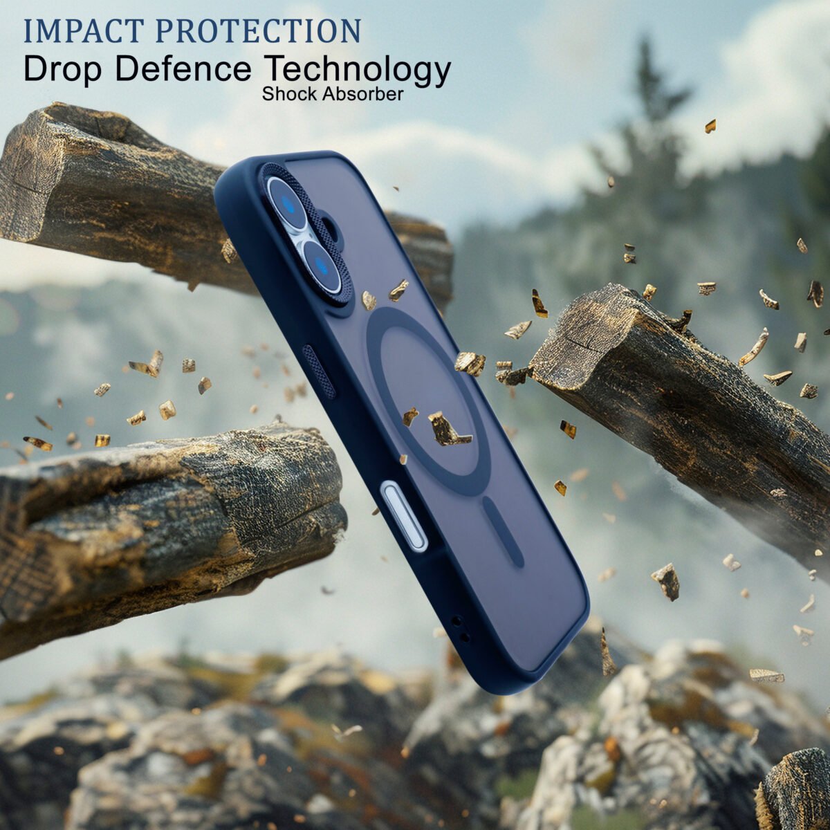 Military-Grade iPhone 16 Case with MagSafe Support