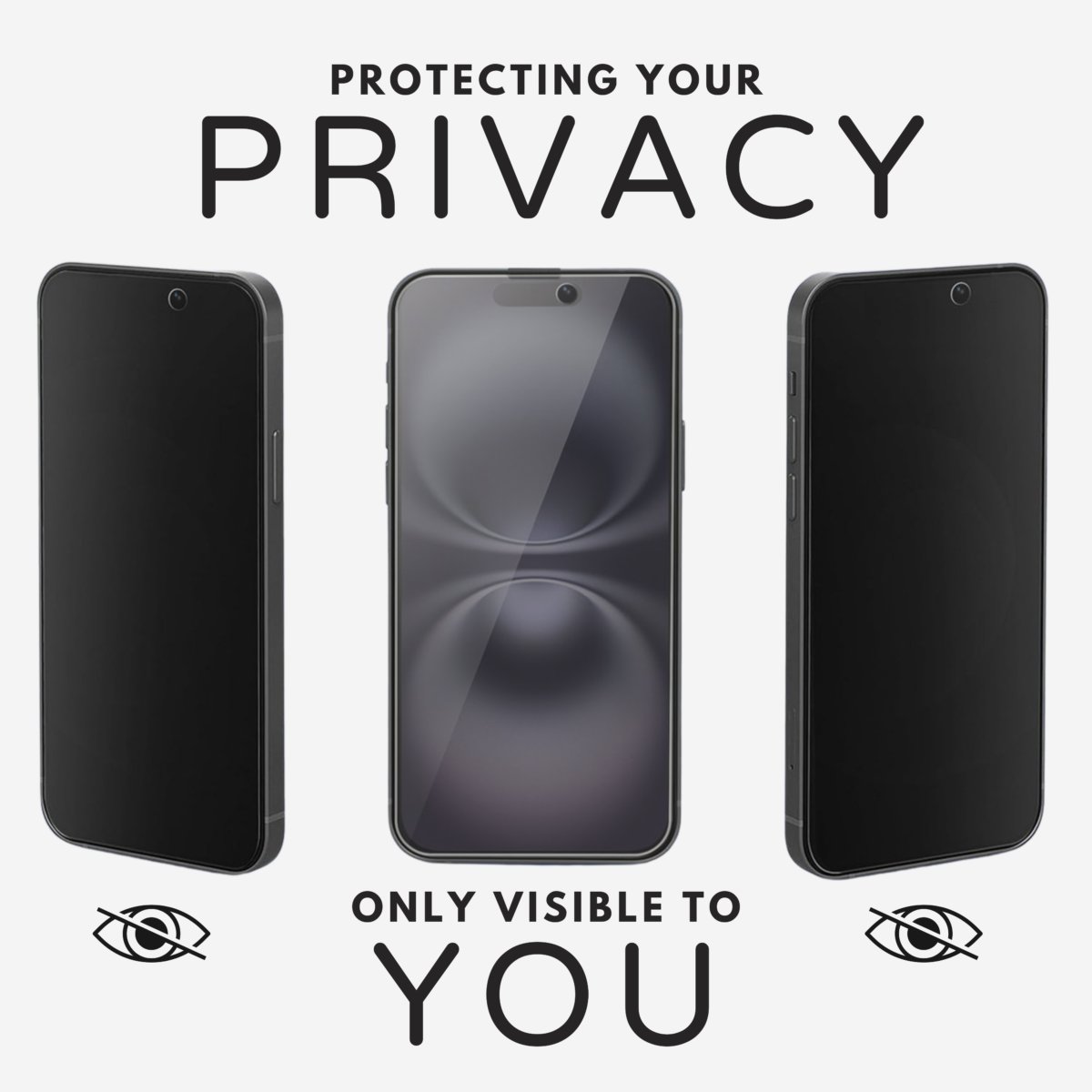 iPhone 16 privacy screen protector