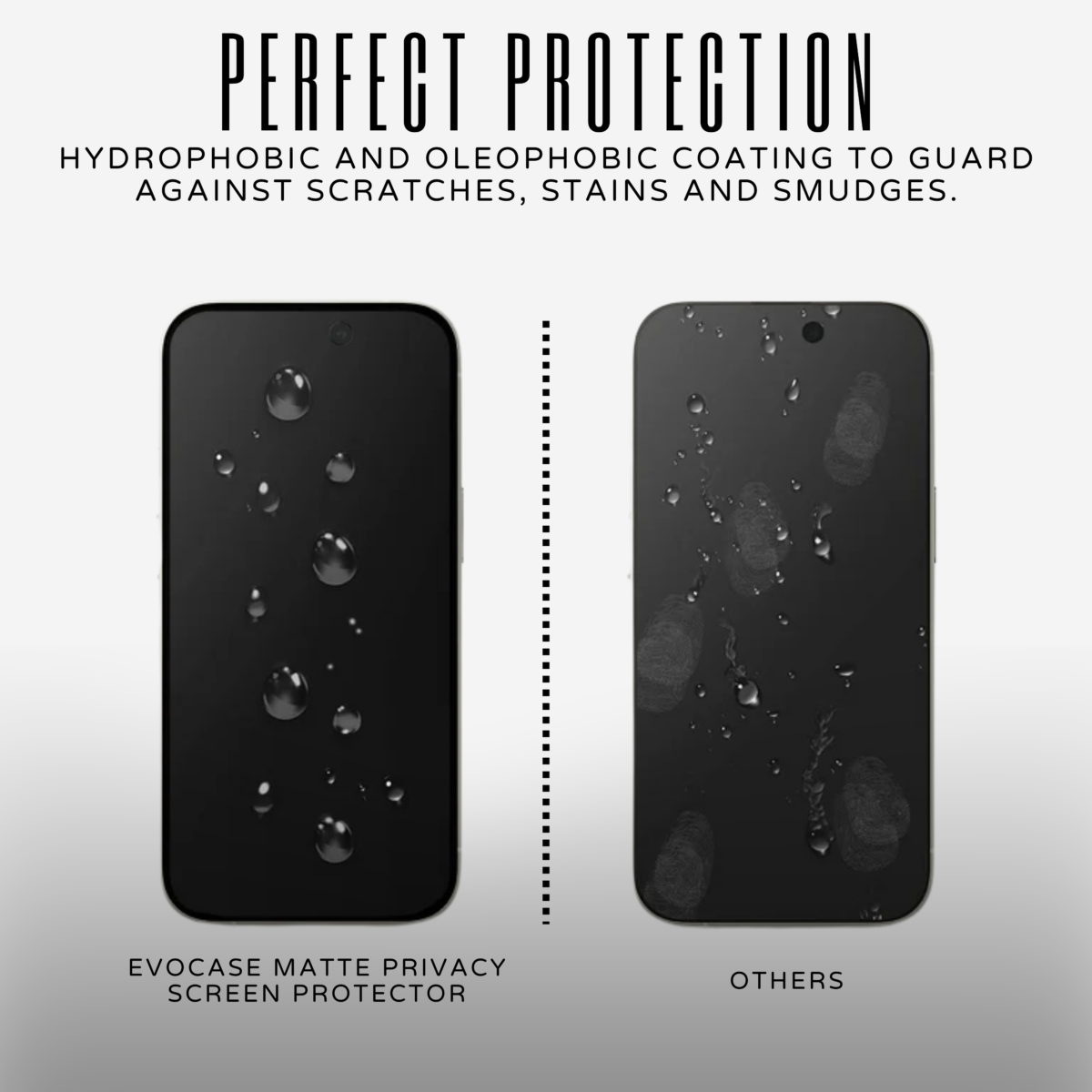 Matte Privacy Tempered Glass iPhone 16
