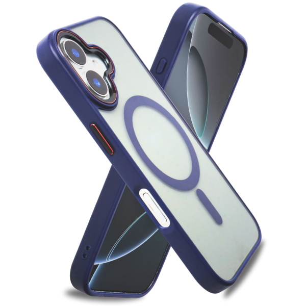 Sleek smoky iPhone 16 case