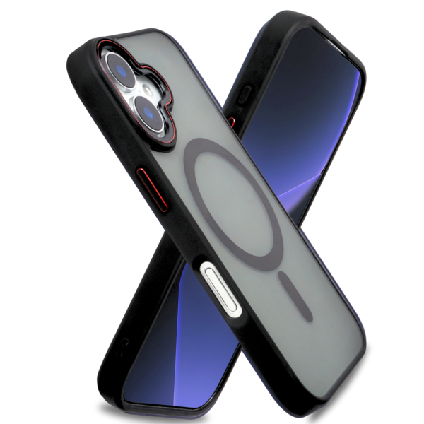 Sleek smoky iPhone 16 case