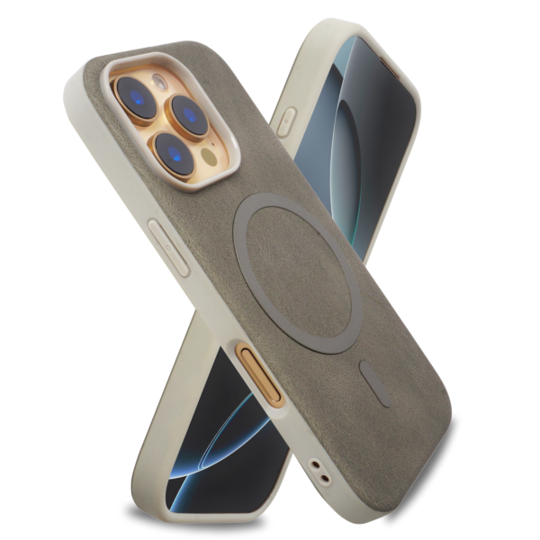 EVOCASE Slim Leather Case for iPhone 16 Pro – Non-Slip Design
