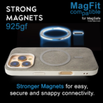 Genuine Leather iPhone 16 Pro Case with MagSafe Compatibility