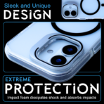 Shockproof iPhone 16 case with stand