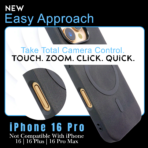 Luxury Leather iPhone 16 Pro Case with Precise Cutouts