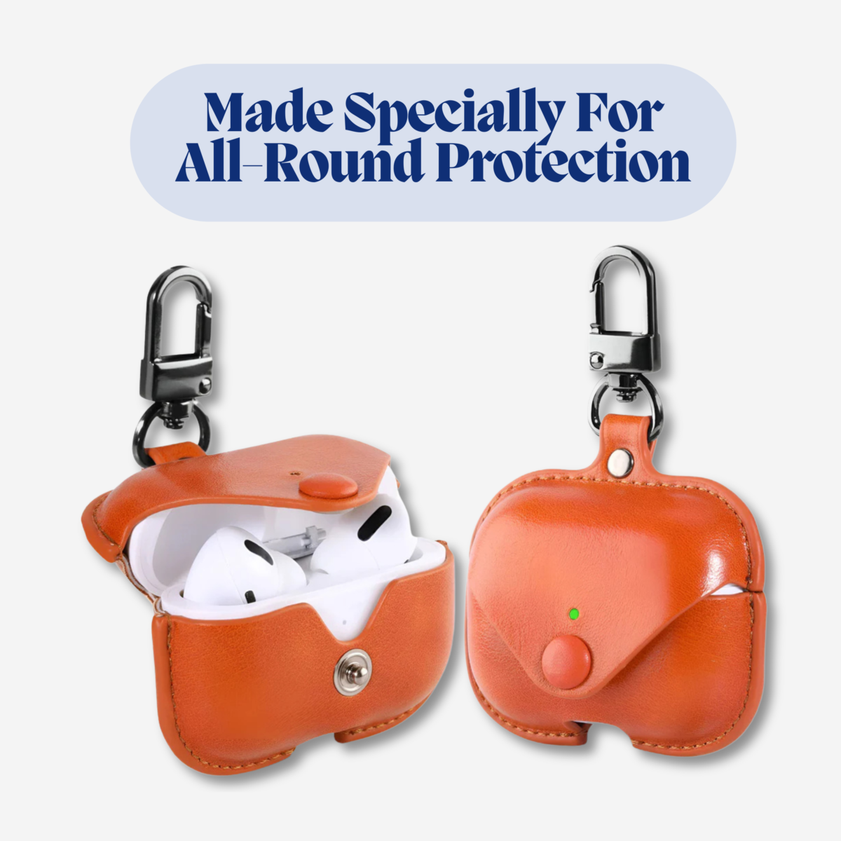 Elegant Leather AirPods Pro 2 Case