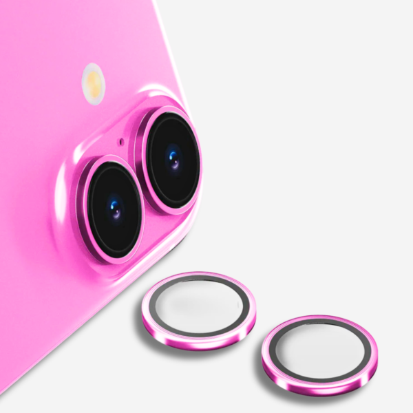 evocase opticlear hd camera lens protector for iphone 16 plus
