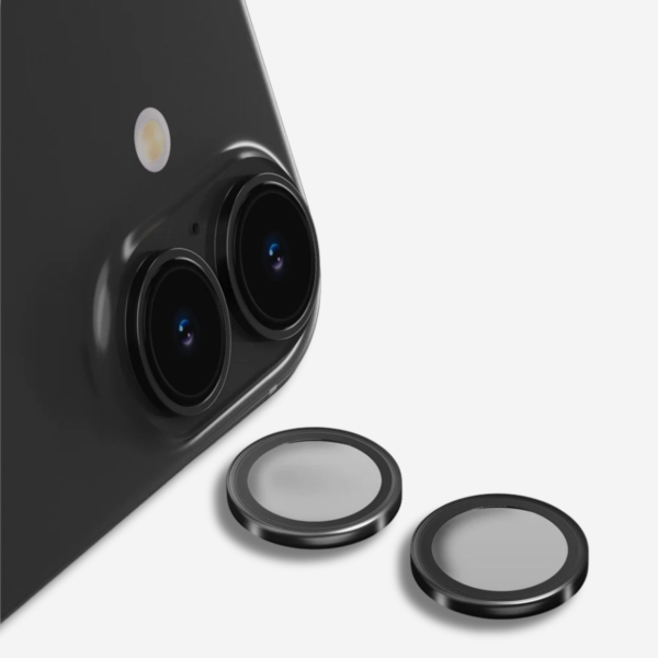 evocase opticlear hd camera lens protector for iphone 16