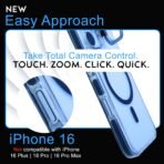Slim and durable iPhone 16 clear case