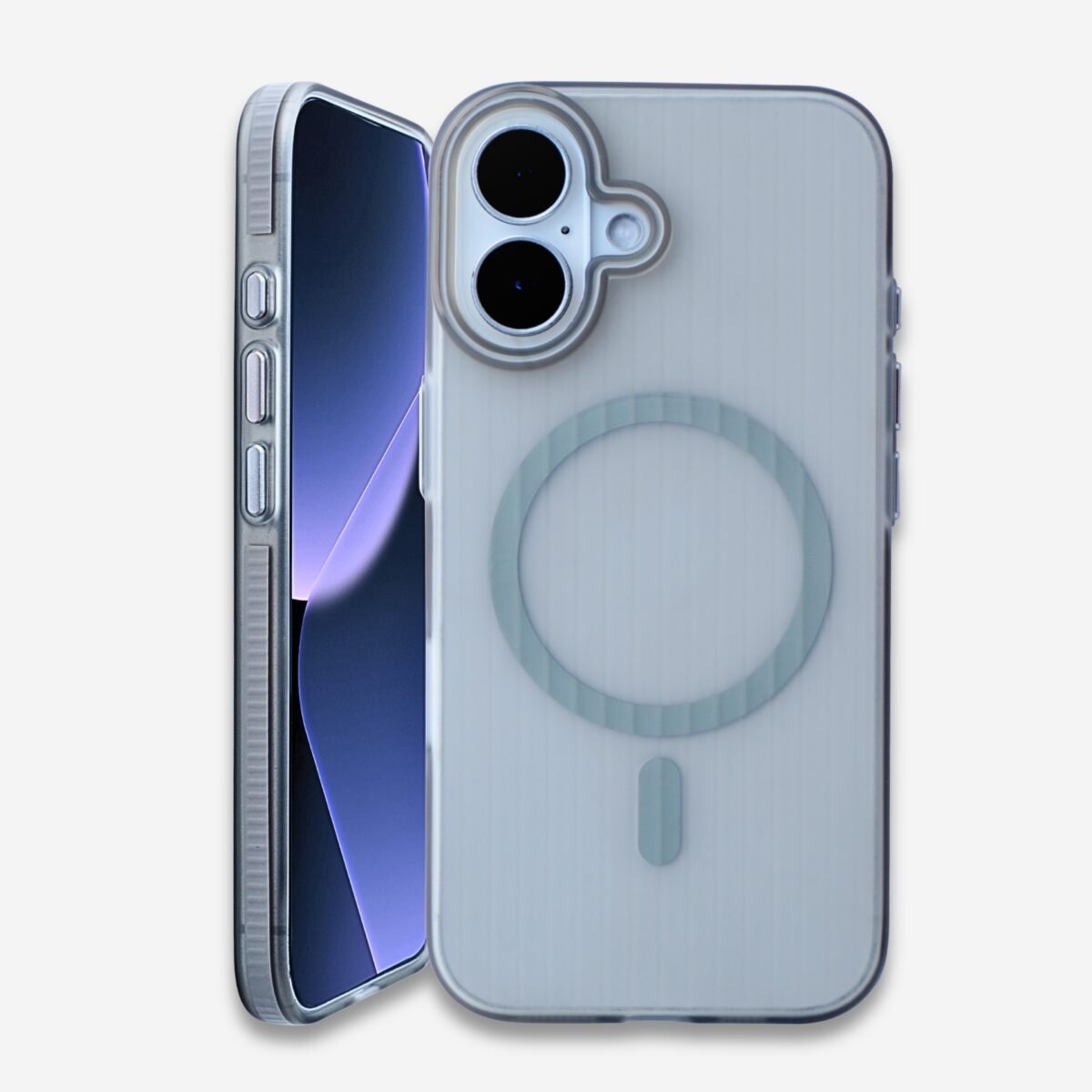 EVOCASE SlimFit Wave MagSafe iPhone 16 Case with Shockproof Protection