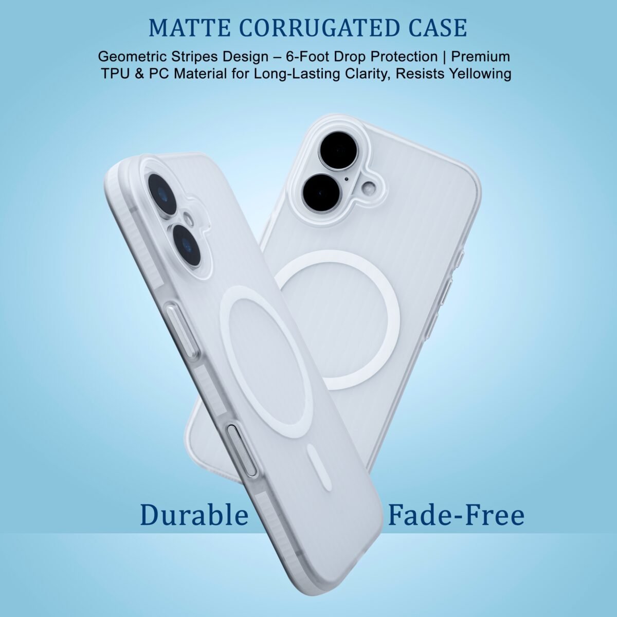 EVOCASE MagSafe iPhone 16 Case – Ultra-Slim, Drop-Tested, Shockproof