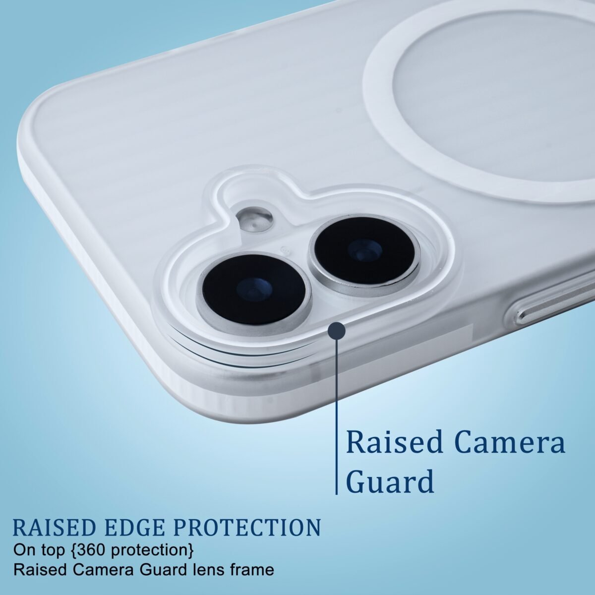 Durable Shockproof EVOCASE SlimFit iPhone 16 Case with Wireless Charging