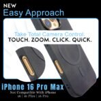 Luxury Leather iPhone 16 Pro Max Case with Precise Cutouts