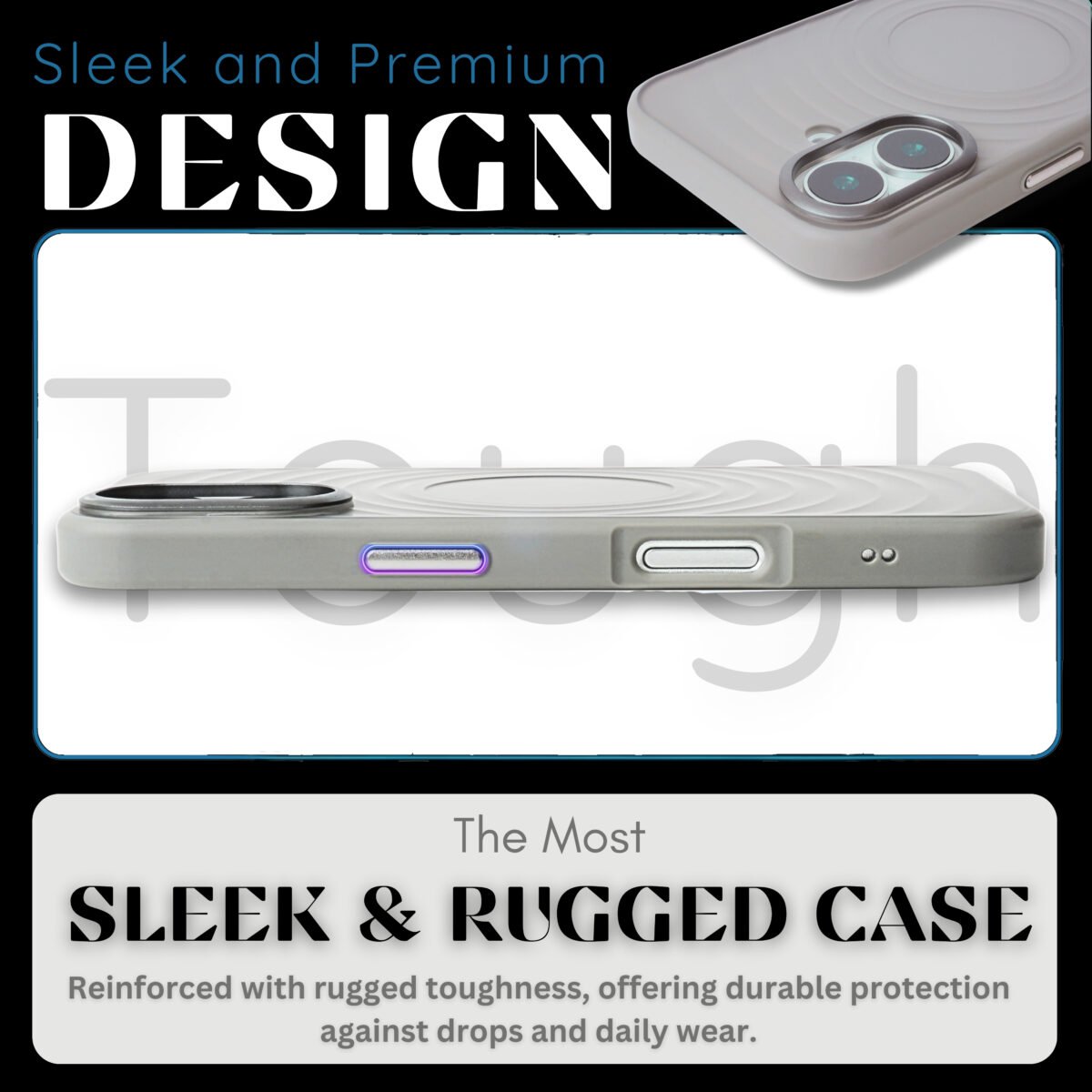 Matte Finish iPhone 16 Case