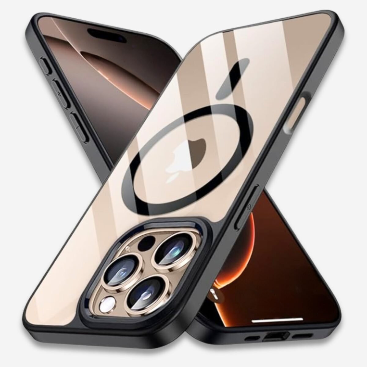 Clear Hybrid Case for iPhone 16 Pro