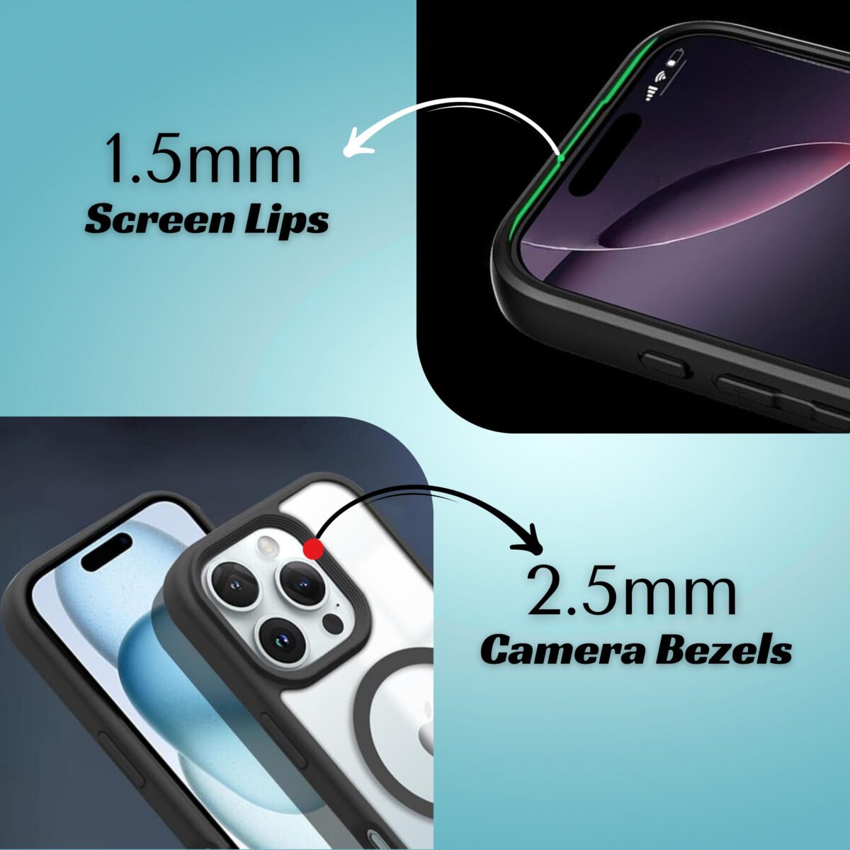 iPhone 16 Pro Case with Edge Protection